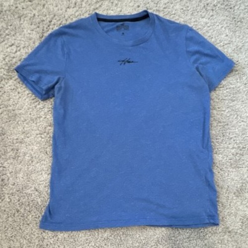 Hollister Blue Must-Have Collection Logo Crew Neck T-Shirt Men's Size M
